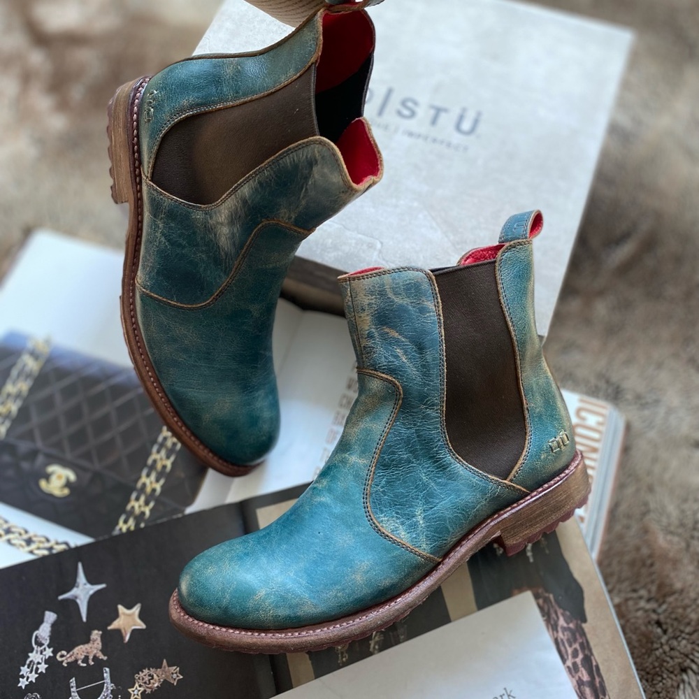 Bed Stu Nandi Leather Ankle Boots - Picture 7 of 15